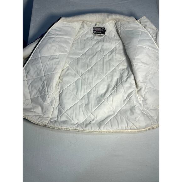 Vintage 70's ARCTIC Wear Womens White Ski and Snow Jacket Coat Size Large - Picture 4 of 13